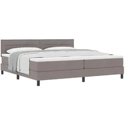 vidaXL, Boxspringbett, Sleepy (Linien-Design) (200 x 200 cm)