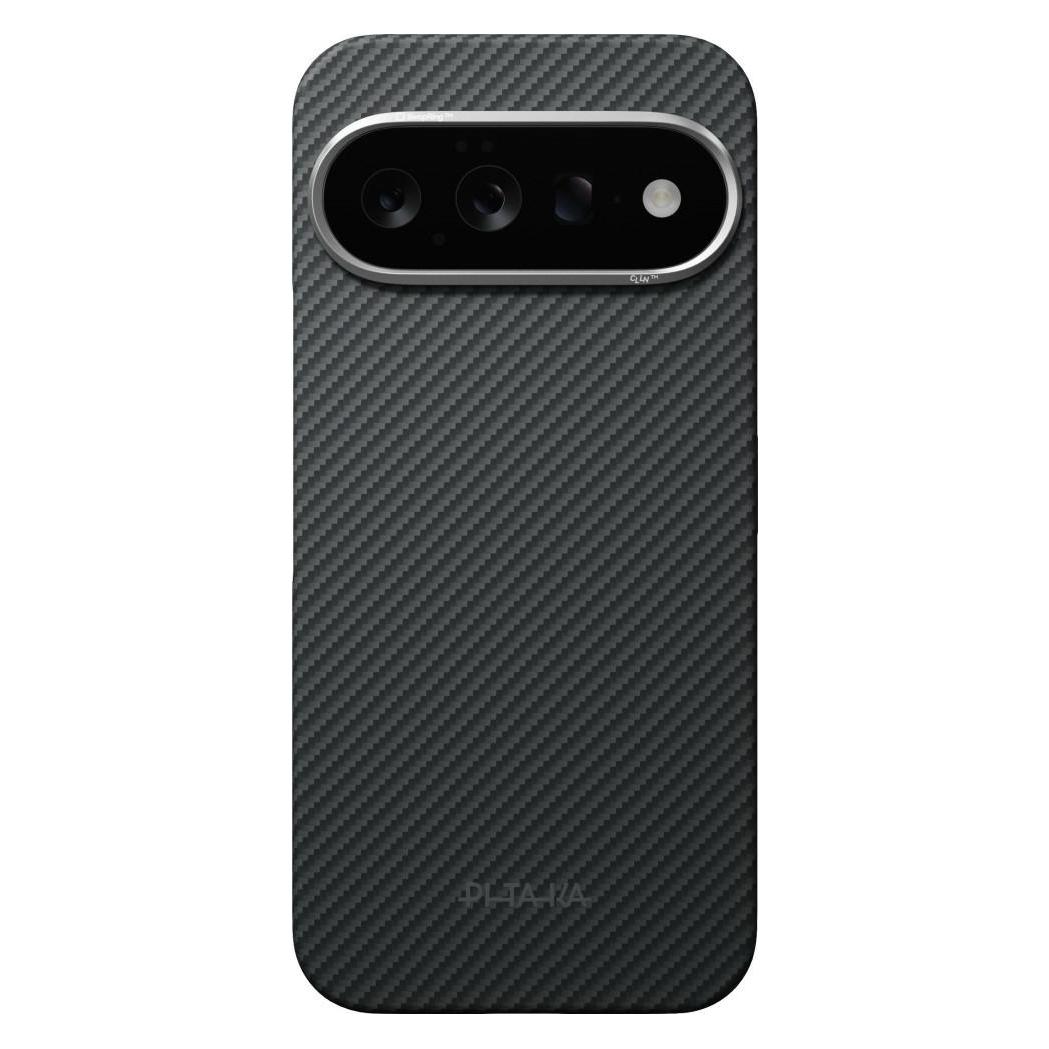 Pitaka Edge Case, Black/Grey Twill - Google Pixel 2026/2026 Pro (Google Pixel 11) (GPB2601P)