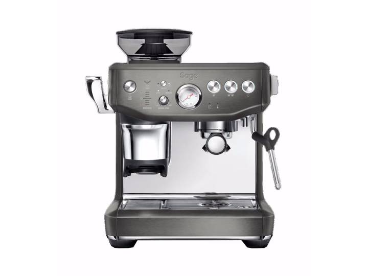 Sage The Barista Express Impress Black Stainless Steel Espressomaschine – Siebträgermaschine/Espressomaschine – schwarz