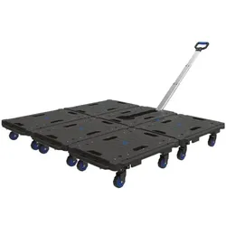 Viso Transportroller mit Teleskopgriff klappbar grau