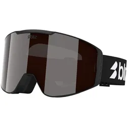 BLIZ G004 Schneebrille 2027 matte black/orange silver mirror