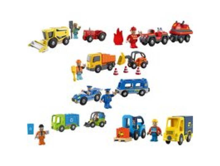 PLAYTIVE Set de figurines d'intervention ferrovière