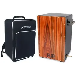 PUR PC5499L Vision SP PRO Palisander Hi-Hat mit Bag (Cajon), Perkussion, Braun, Schwarz