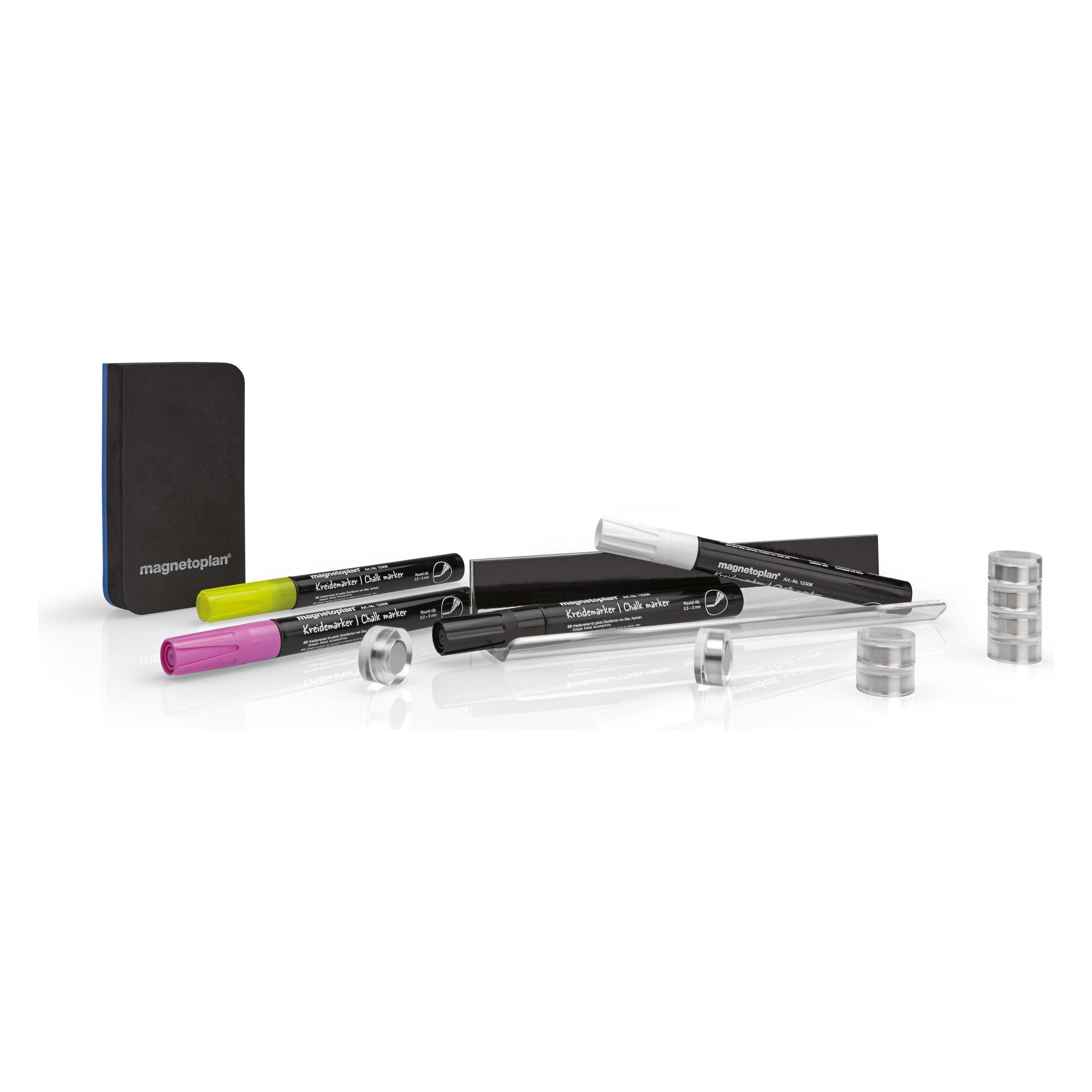 Magnetoplan Zubehör Set für Glasboards (1346050)