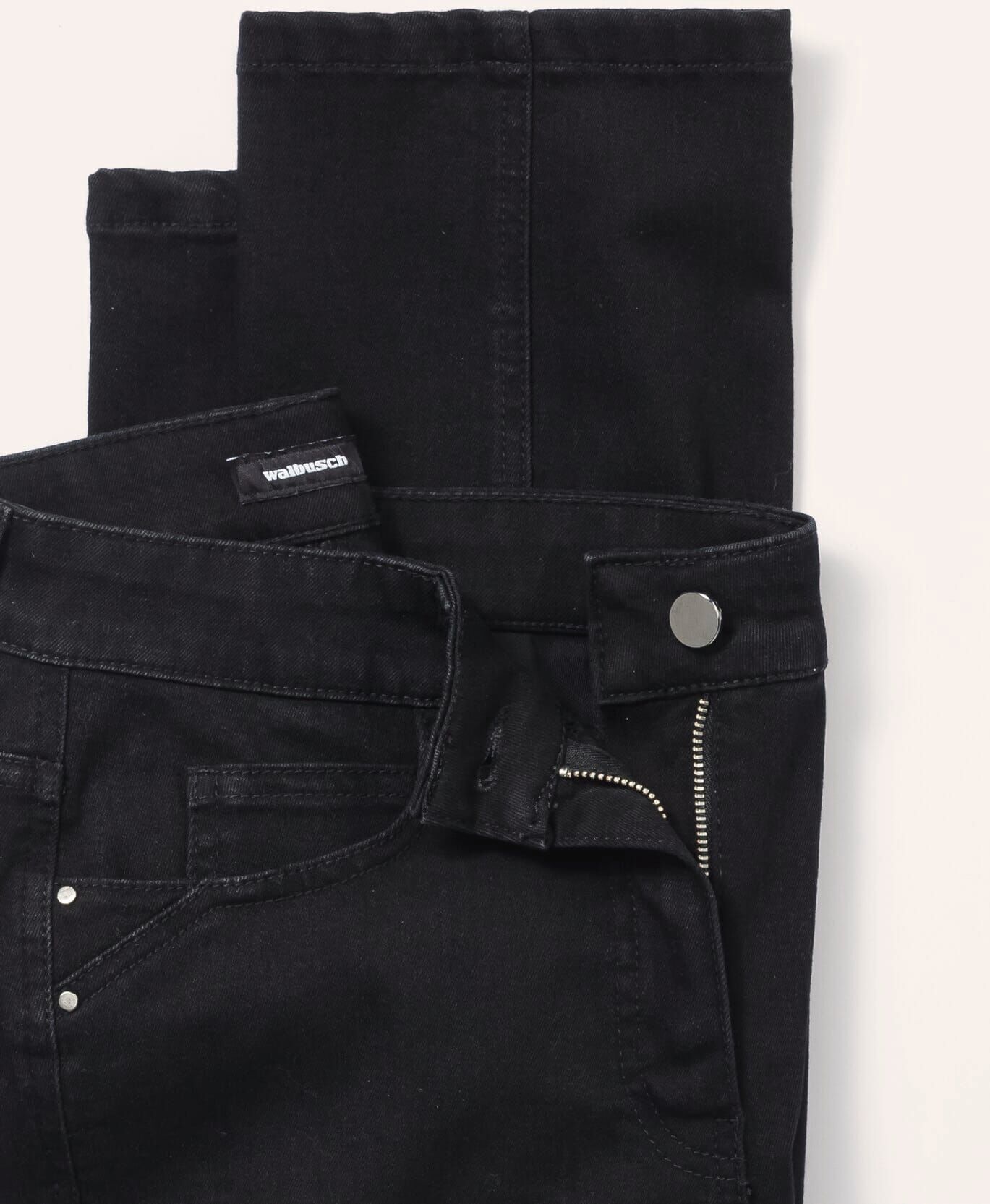 Walbusch Jeans Bestform, Regular Fit#normale Größen#Kurzgrößen#Langgrößen, Farbe Schwarz, 96, zaubert einen flachen Bauch super bequem Damen