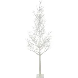 CREATIV green künstliche Pflanze Dekobaum auf Eisenfuß, 300cm, perlmutt