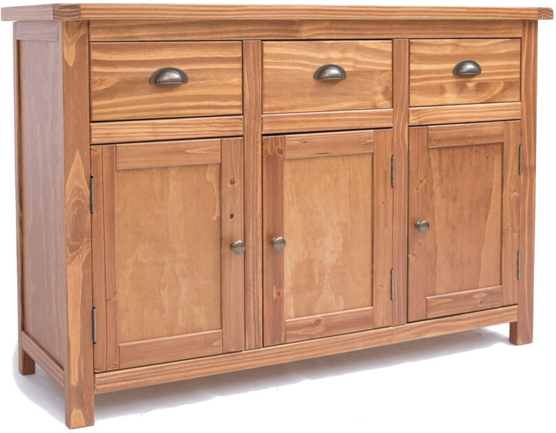 Natur Pur Dow 120cm Sideboard Light Brown 80cm H X 120cm W X 40cm D