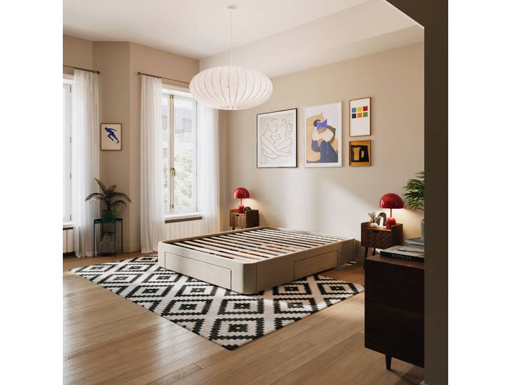 Boxspring mit Schubladen Nova