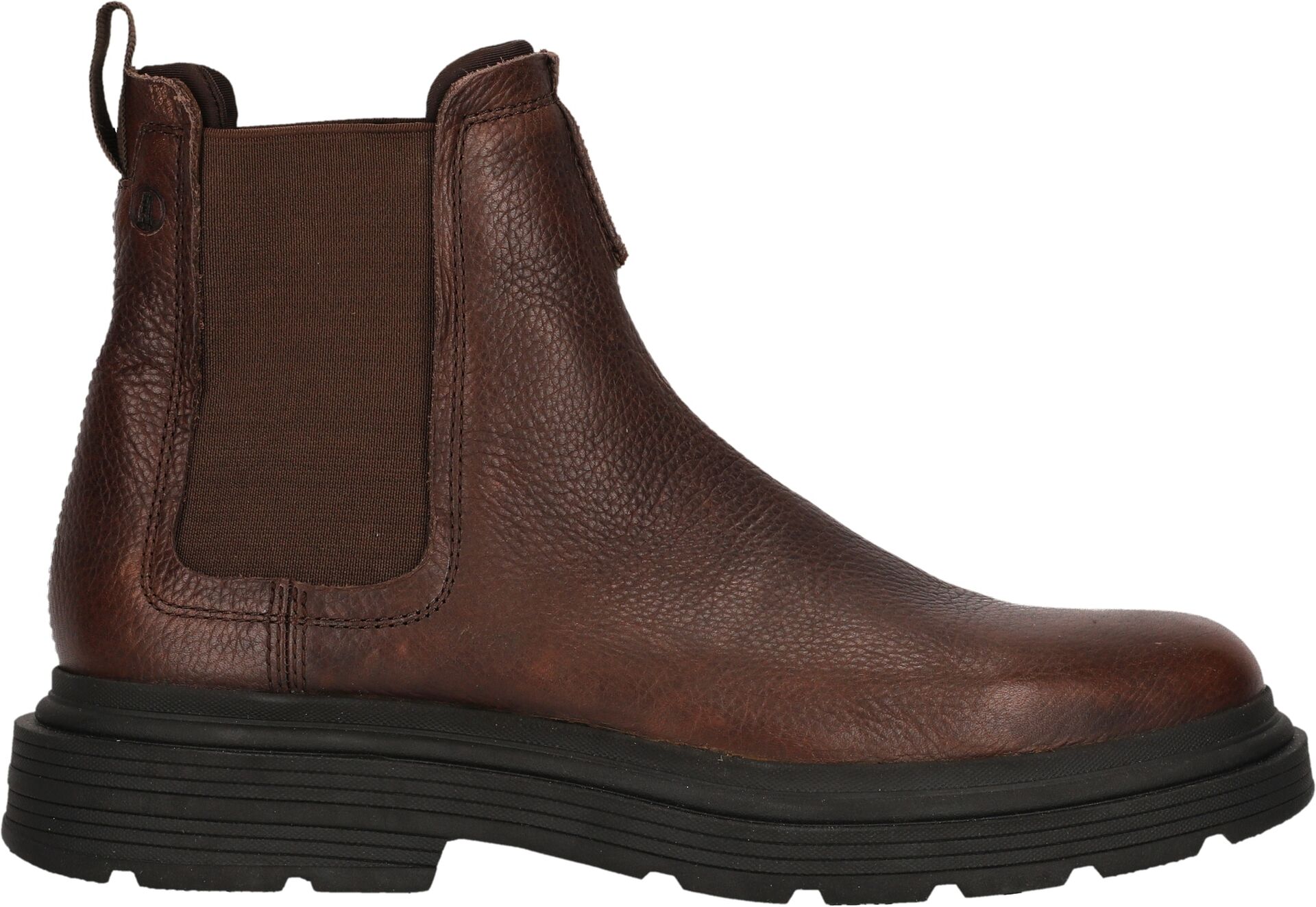 Stiefelette CLARKS "Badbury Easy", Herren, Gr. 40, braun, Kunstfaser, Leder, Schuhe Stiefelette, mit weichen Polsterungen
