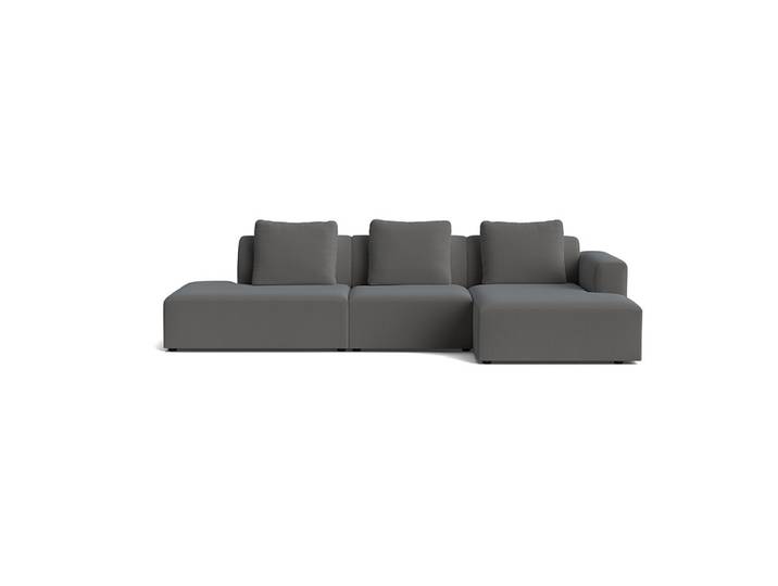 Como Chaiselongue-Sofa, rechts Open End