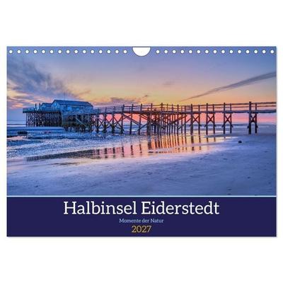 Halbinsel Eiderstedt - Momente der Natur (Wandkalender 2027 DIN A4 quer), CALVENDO Monatskalender