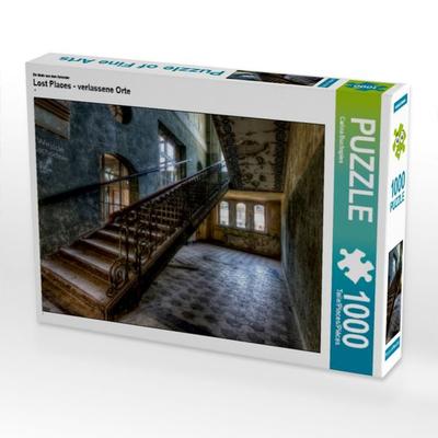 CALVENDO Puzzle Ein Motiv aus dem Kalender Lost Places - verlassene Orte | 1000 Teile Lege-Größe 64x48cm Foto-Puzzle für glückliche Stunden