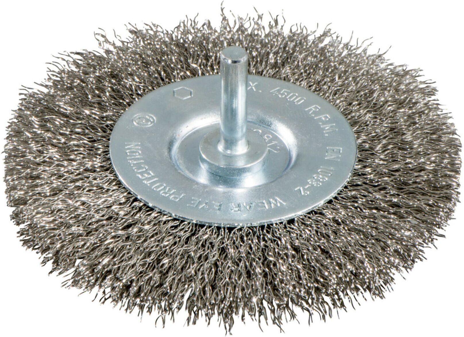 Metabo Rundbürste 75x0,3 mm/ 6 mm, Edelstahl, gewellt, mit 6 mm Schaft (630550000)