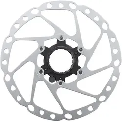 Shimano Bremsscheibe RT-EM600 180 mm silber mit Außenverzahnung, für STEPS Geschwindigkeitssensor