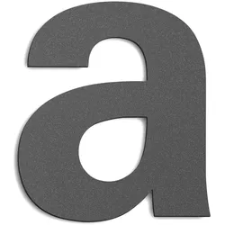 CMD Creativ Hausnummer a Groß GHN-a anthrazit