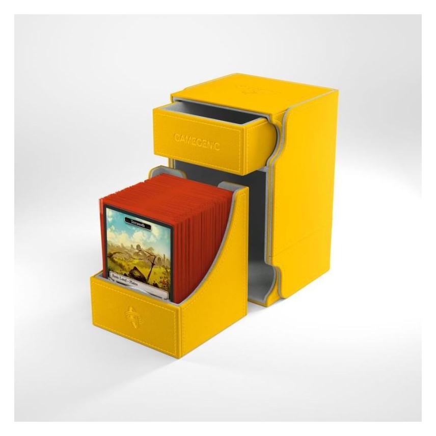 Gamegenic GGS20079ML - Watchtower - 100+ Karten, Convertible, Gelb (GGS20079ML)