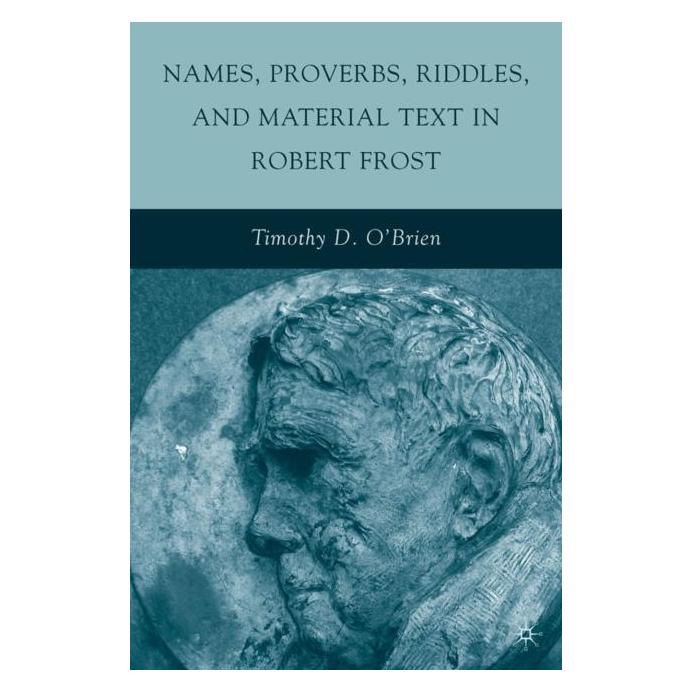 Palgrave Macmillan OBrien:Names, Proverbs, Riddles, and M (Englisch, Hardcover, T. O'Brien) (63040725)