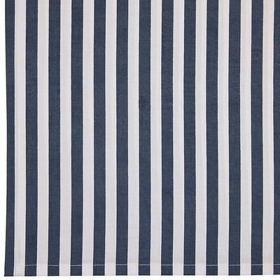 Classic Stripe Bedskirt - Indigo, Twin - Ballard Designs