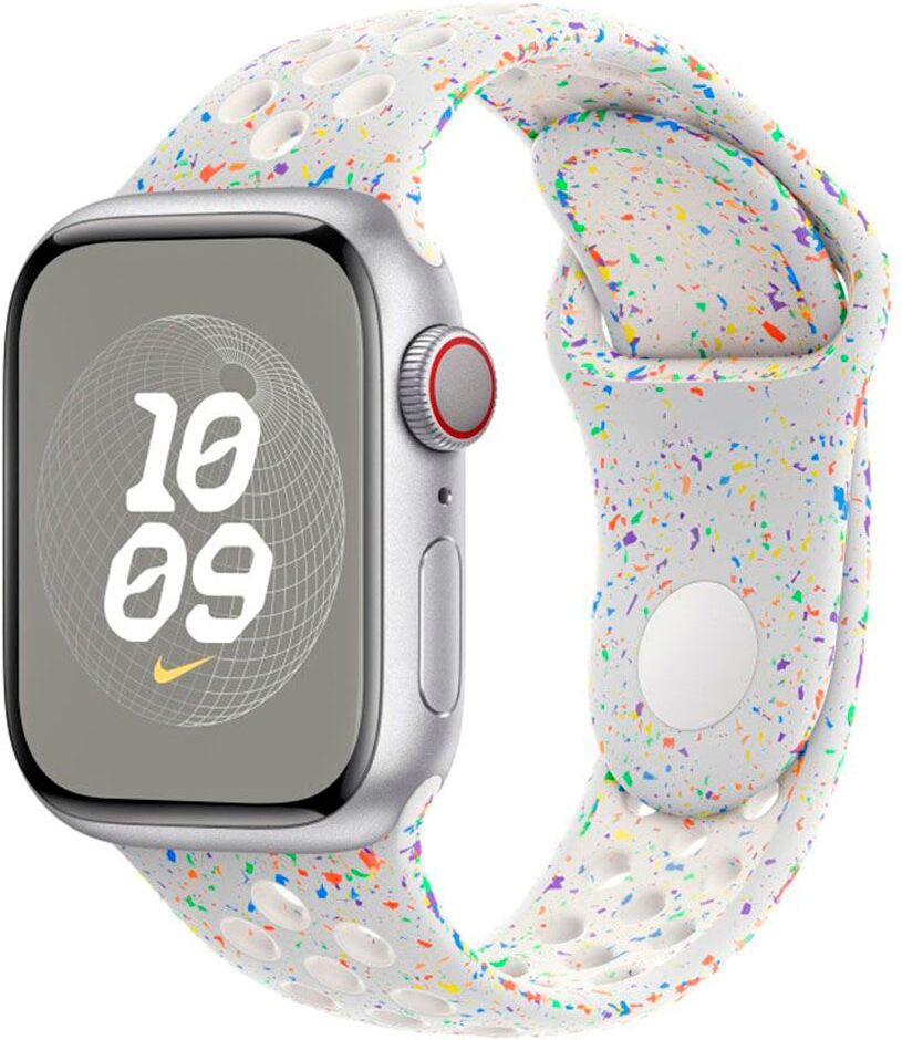 Apple Watch (42/44/SE/45/46/49mm) Silikonerem Lippa FLOUR - Hvid
