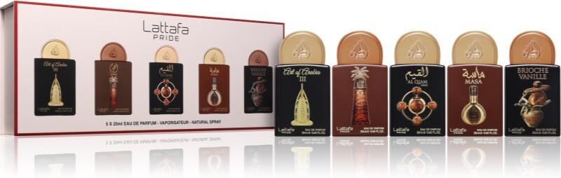 Lattafa Pride Box 4 coffret cadeau mixte