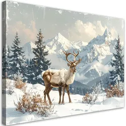 LEINWANDBILD Weihnachten 90x60cm
