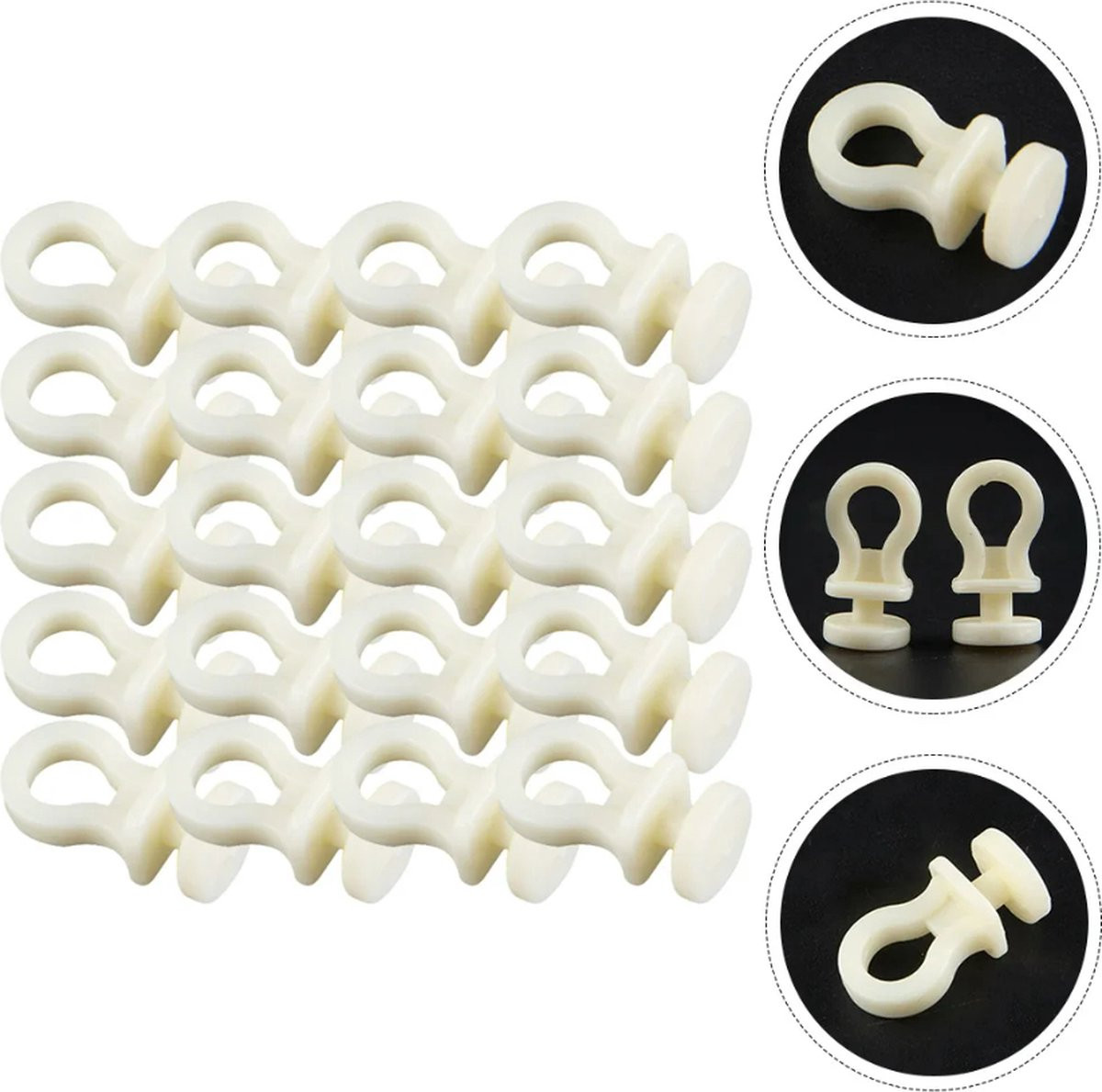 FSW-Products Gordijnrunners - 10 stuks