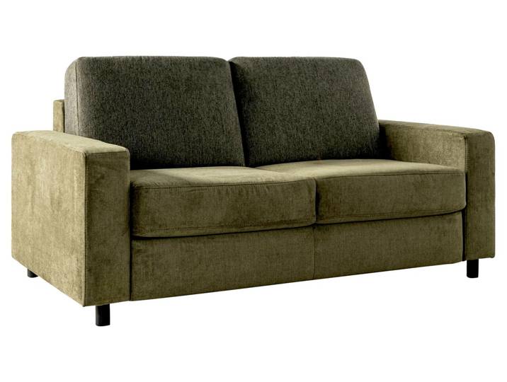 StepOne Schlafsofa DEN HAAG, olive, Webstoff