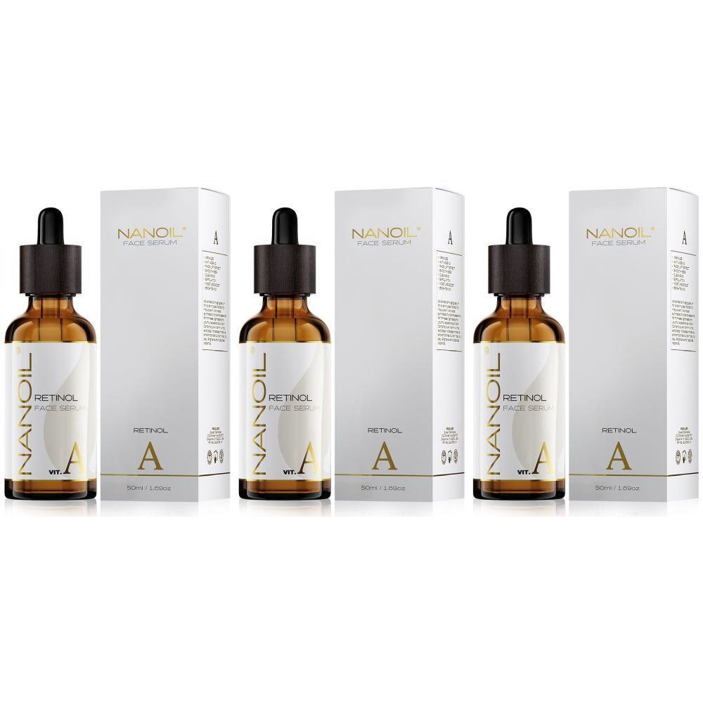 Nanoil Retinol Face Serum x3 3x50 ml