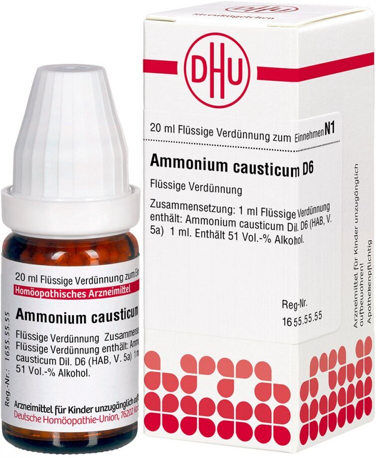 DHU Ammonium Causticum D6 Dilution