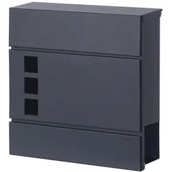 Hardin 1fachgut Briefkasten, ca. 37 x 37 x 10,5 cm - Anthrazit