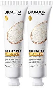 Uplifted Finds White Rice Hand Cream Moisturizing Nourishing Hydrating Skin Care 30g 2 Pcs