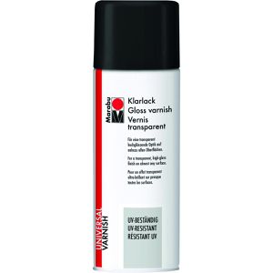 Marabu Klarlack 4007751691545 Mattlack, 400 ml, glänzend, für Holz, Metall, Kunststoff, Acryllack