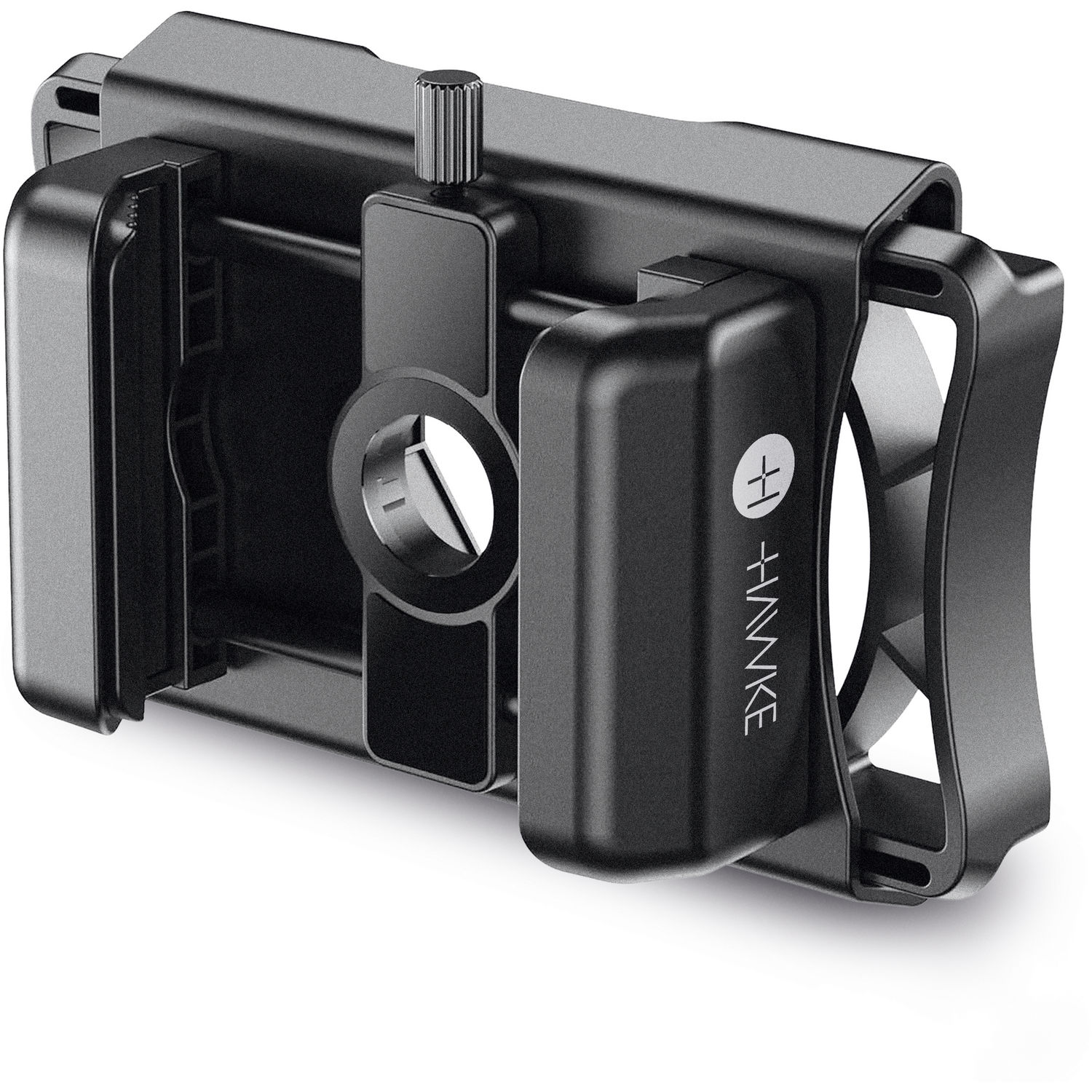 Hawke Digi-Scope Smartphone-Adapter bis 60 mm Duchmesser – Smartphone-Halter für Spektiv, Fernglas und Monokular