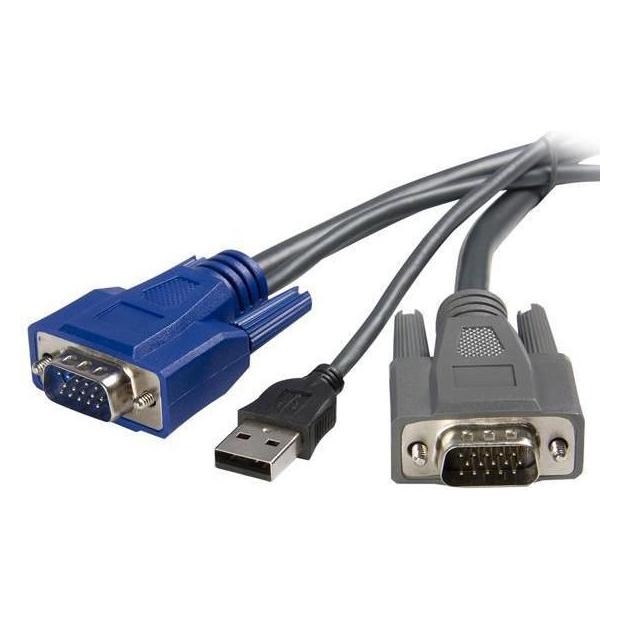 StarTech 6 FT USB VGA 2-IN-1 KVM CABLE (SVUSBVGA6)