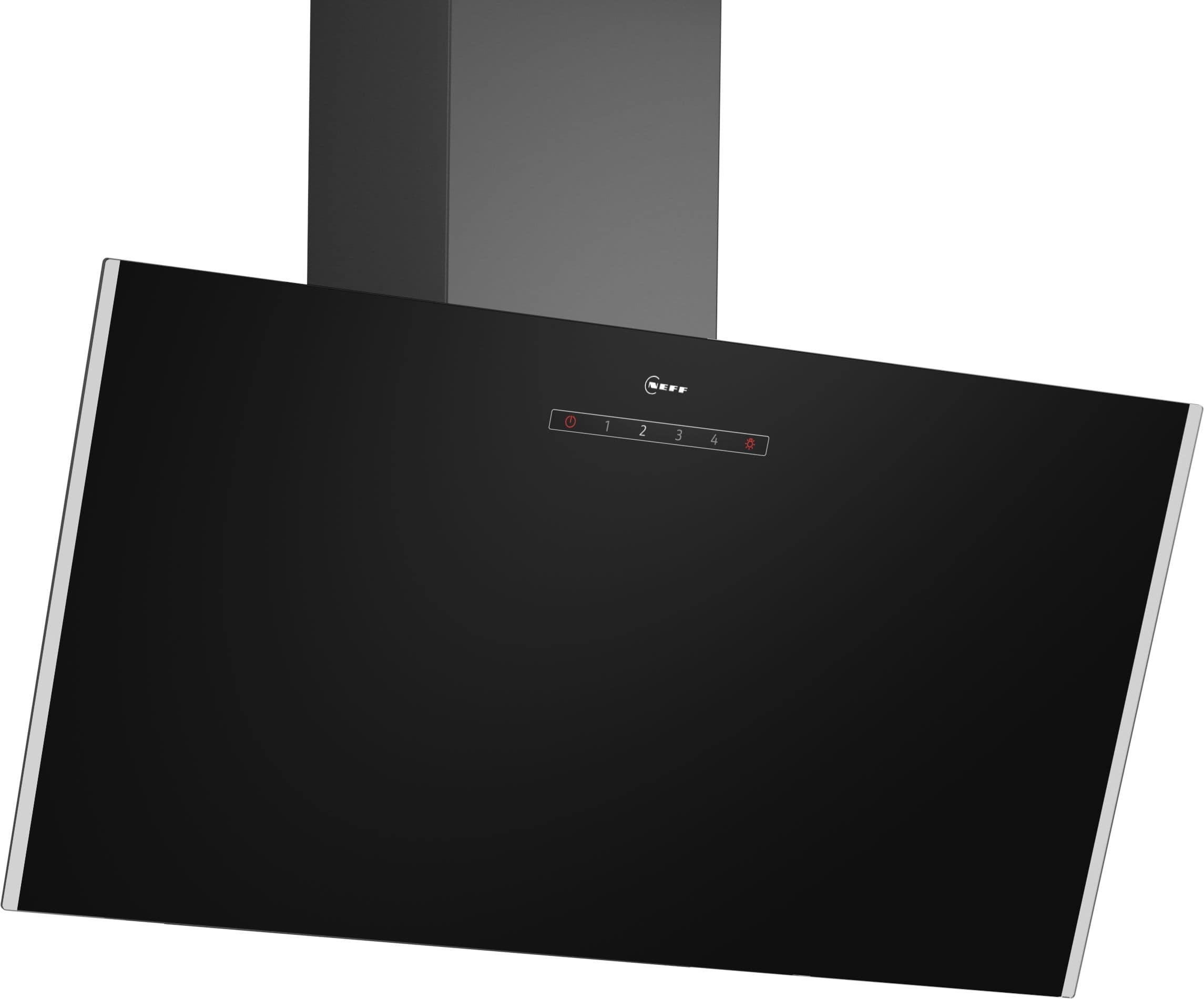 Neff D83IDK1S0 Abluft Dunstabzugshaube/Esse Wand 80 cm (Schwarz)