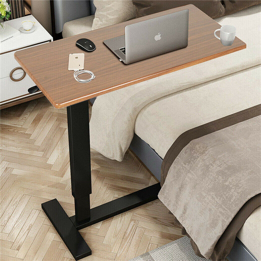 Inbox Zero Amett Adjustable Laptop Cart Black 227.33cm H X 191.77cm W X 101.6cm D