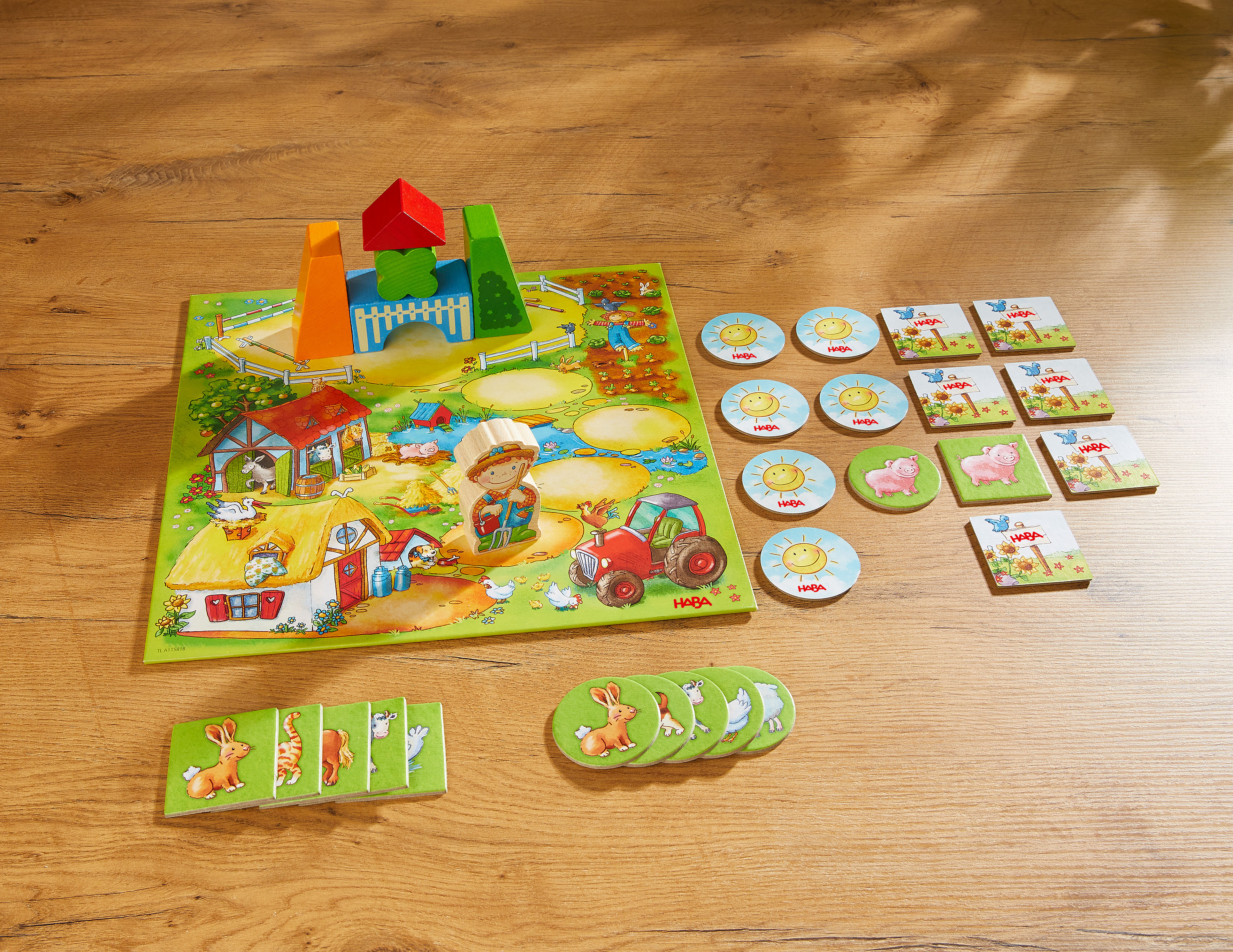 Spiel HABA "Meine ersten Spiele - Spielesammlung", bunt, Spiele, Kinder, Holz, Pappe, Spiel, Made in Germany