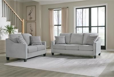 "Signature Design by Ashley Adlai Gray 2-Piece Upholstery Package - 80"" W x 39"" D x 40"" H"