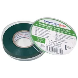 HellermannTyton Premium PVC-Isolierband FLEX1000+19x20 GN