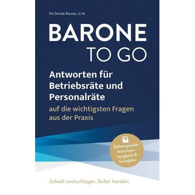 BARONE TO GO, Taschenbuch von Davide Barone, Barone Media, 978-3-694-06001-7