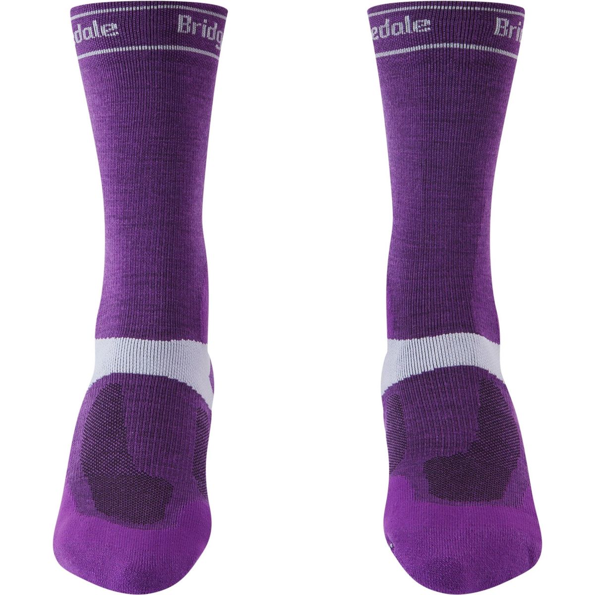 Bridgedale Mtb/Gravel Midweight Merino Sport Boot purple (371) S 710356-371-S