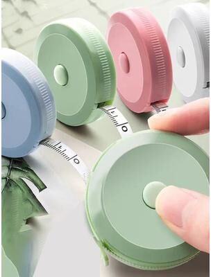 Multisell Products Hub Flexible Ruler For Body Measurement, Sewing & Weight Loss Craft blue