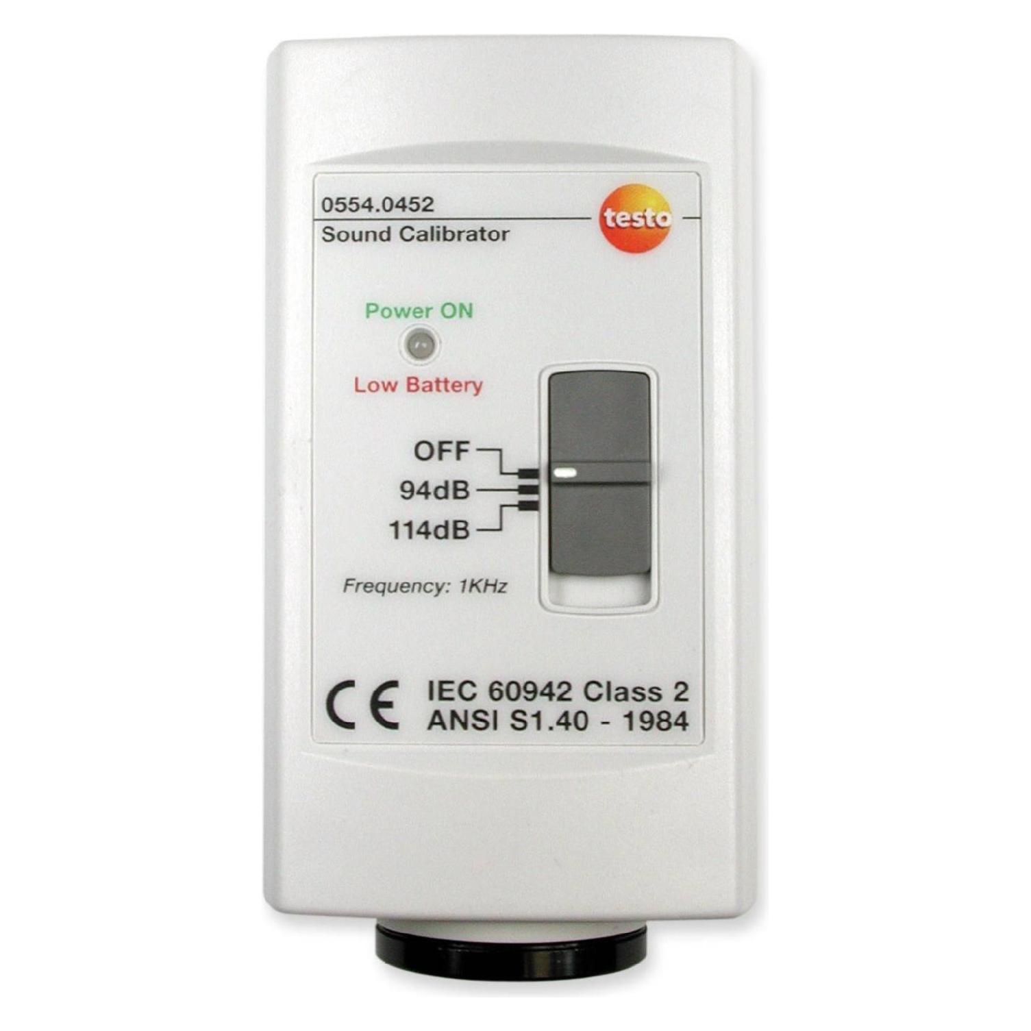 Testo 0554 0452 Schallpegelkalibrato (0554 0452)