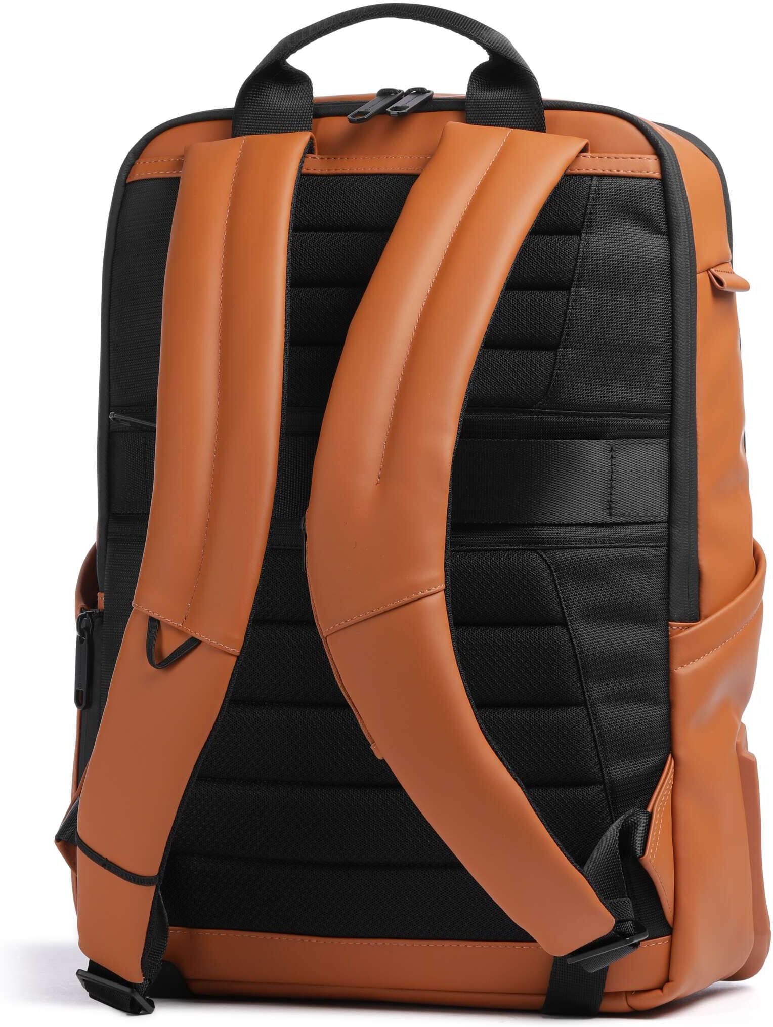 Piquadro C2OWD Rucksack aus Leder, braun