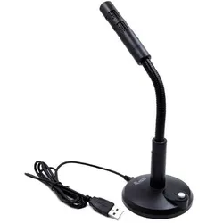 Equip 245340 Mikrofon Schwarz Tischmikrofon
