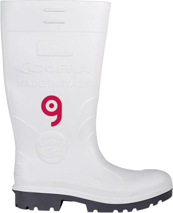 Stivali antinfortunistici bianchi Galaxy S5 CI SRC Cold Defender Personalizzate o neutre Cofra