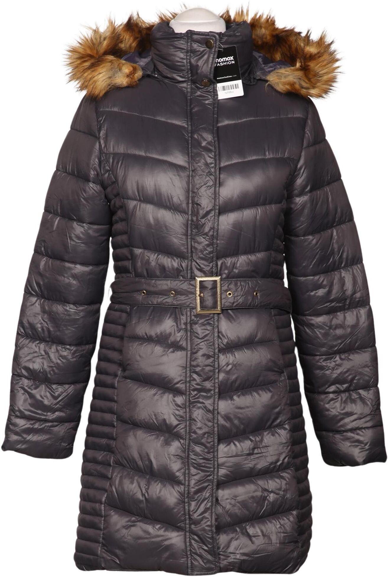 Guess Damen Mantel, Grau, Gr. L, Synthetik - Second Hand