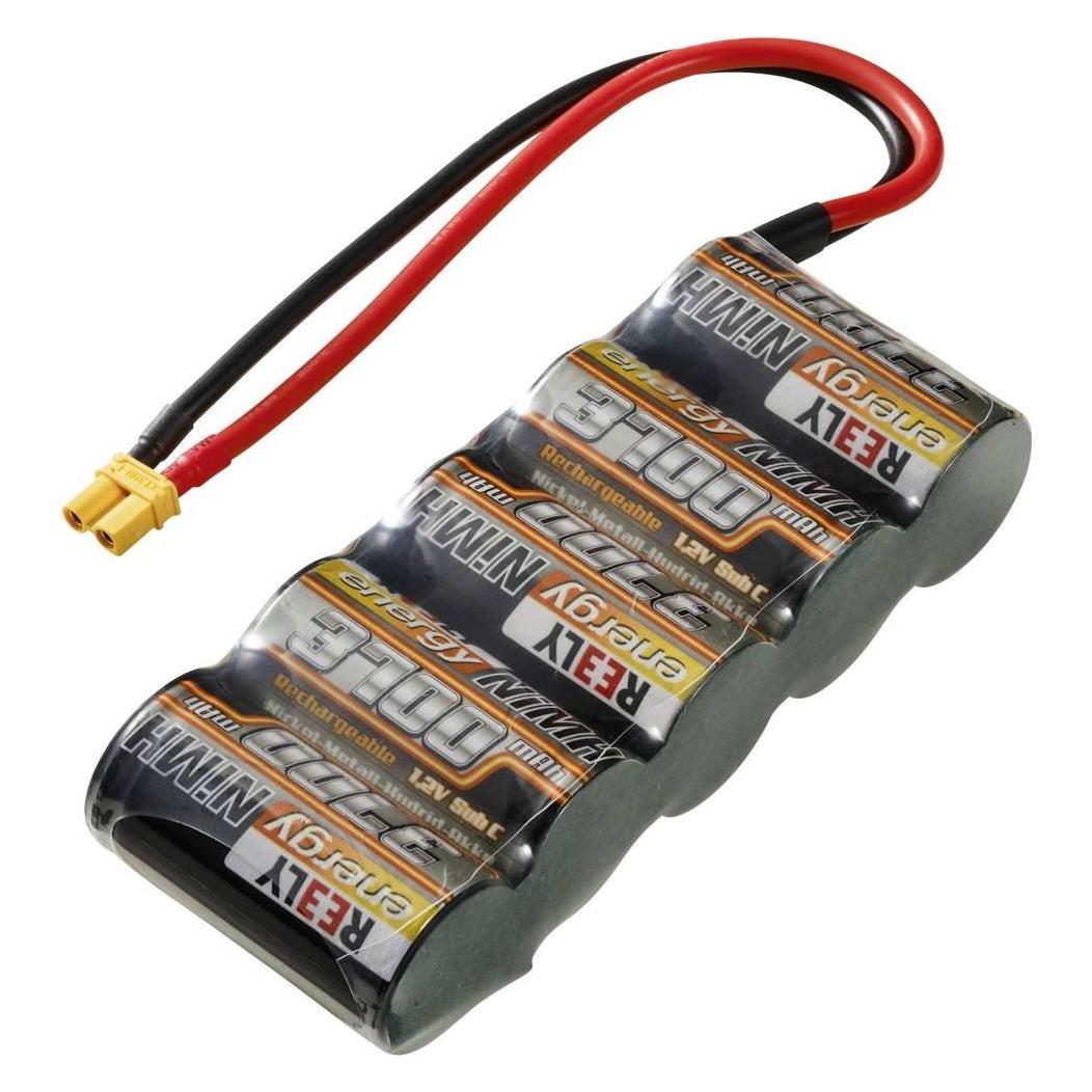 Reely Modellbau-Akkupack (NiMh) 6 V 3700 mAh Zellen-Zahl: 5 Sub-C Side-by-Side (3700 mAh, 6 V) (RE-7853241)