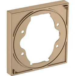 hansgrohe ShowerSelect Verlängerungsrosette, Verlängerungsmaß 22mm, 13593140, Farbe: Brushed Bronze