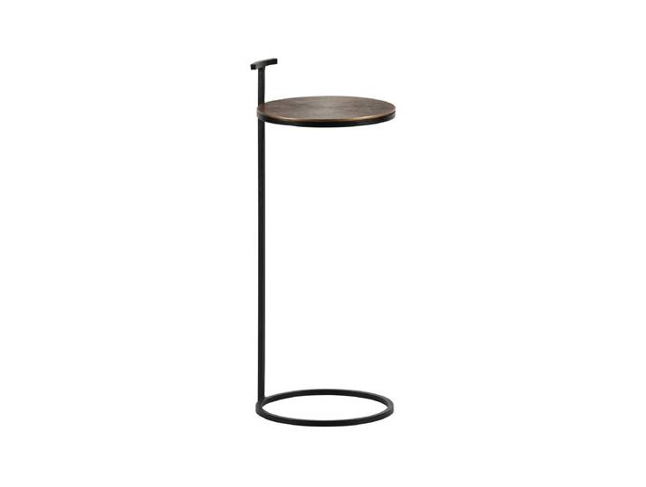 WOOOD Bijzettafel Position 26cm - Antique Brass - Rond - BePureHome